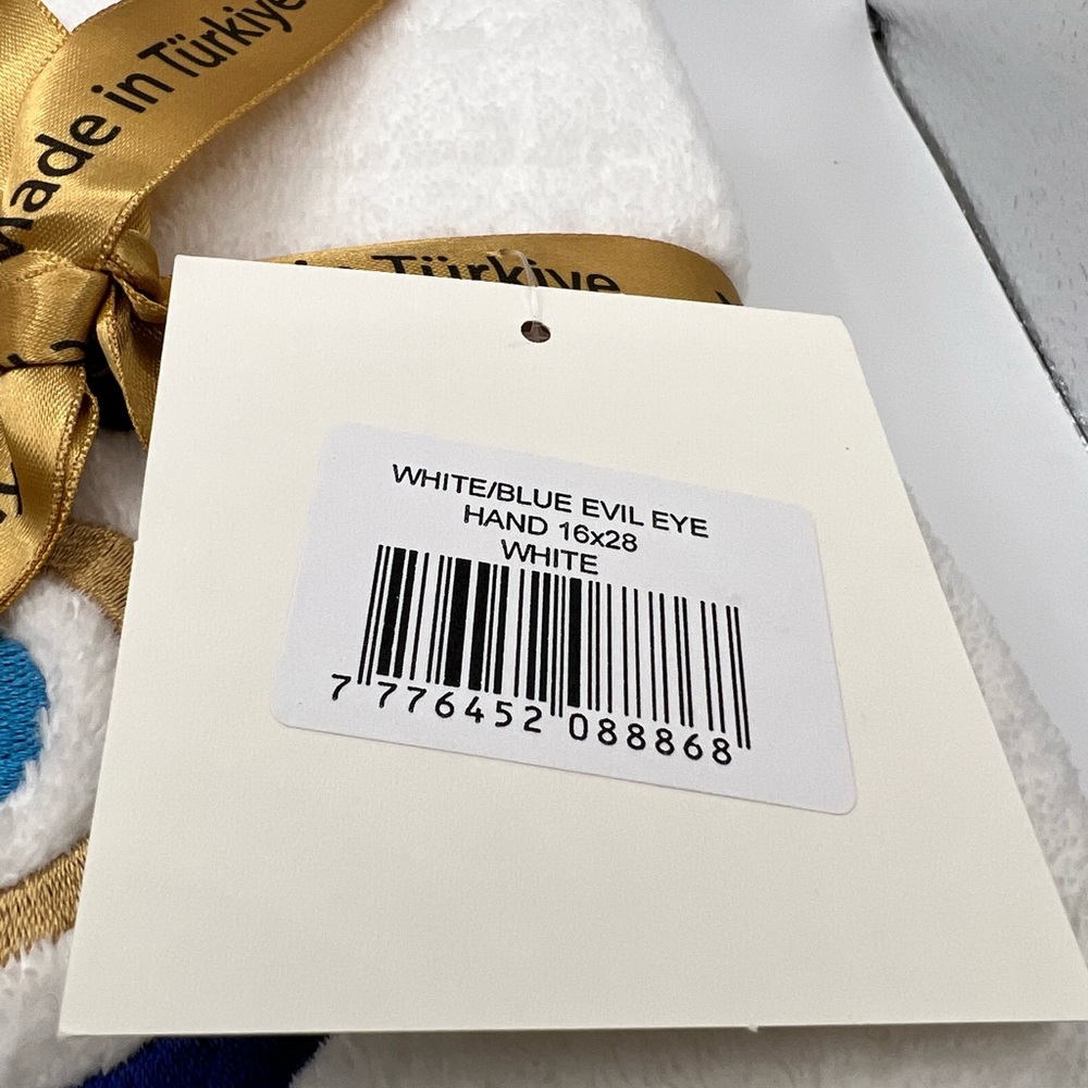 Enchante Home Evil Eye Set of 2 Hand Towels NEW - Picture 4 of 5